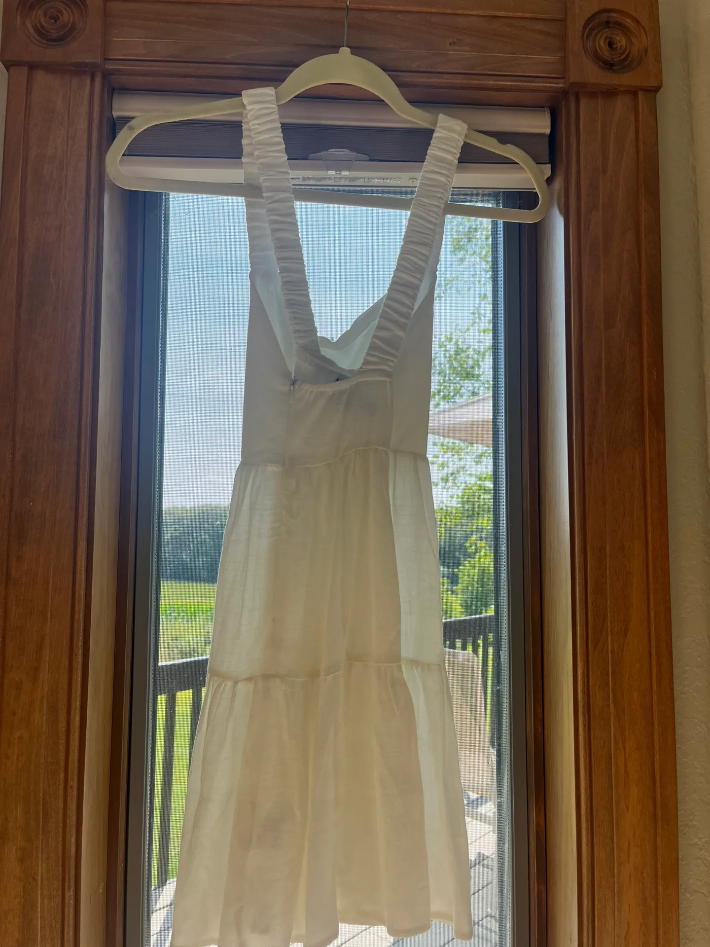 Keesha Mini Dress White - Image 3