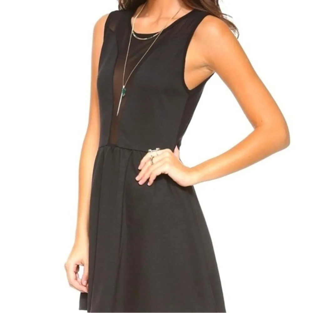 For Love And Lemons • Black Mesh Lulus Mini Dress - Image 38