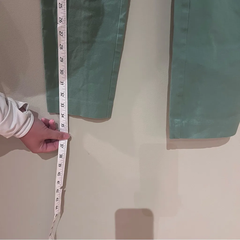 A New Day Green Dress Pants Size 6 - Image 6