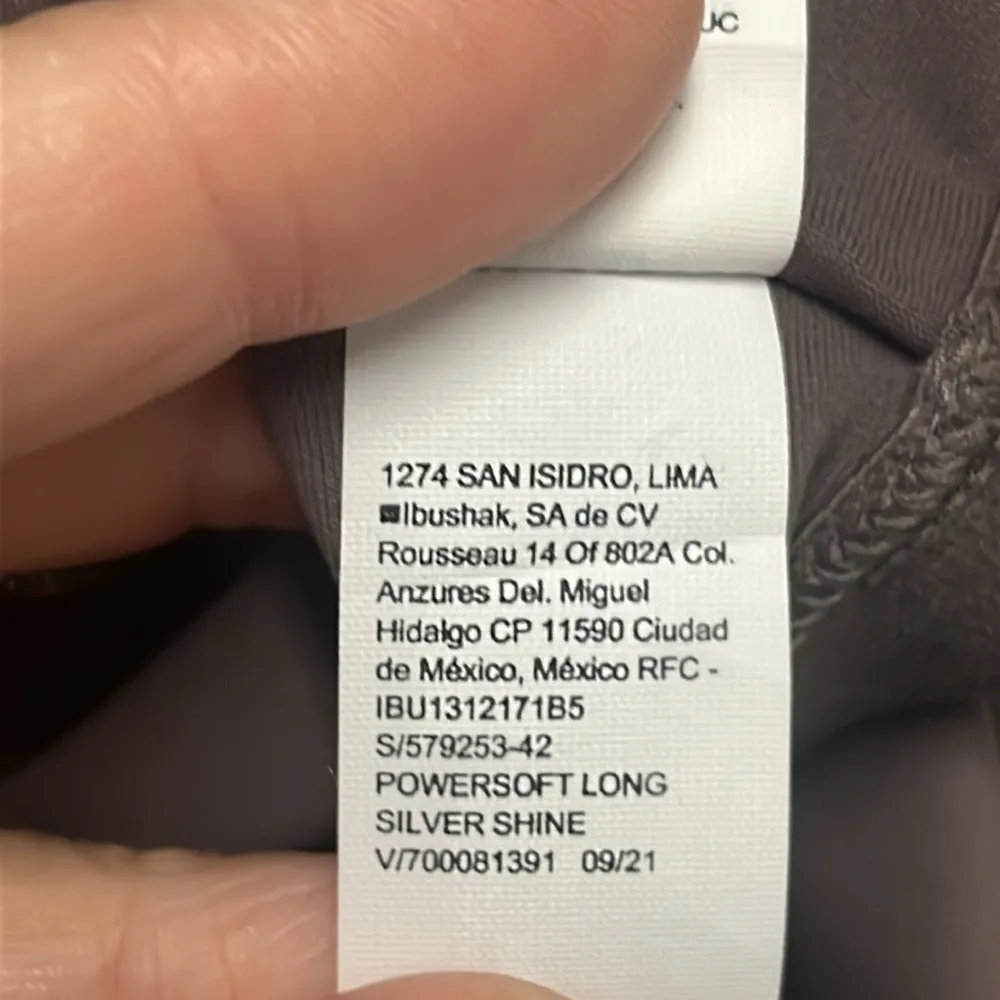 NWT  Active Powersoft Silver Shine Bra Top Size XXL - Image 15