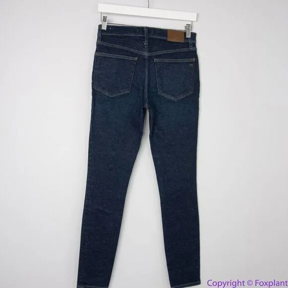 NEW Madewell Tall 9" Mid-Rise Skinny Jeans in‎ Orland Wash, 27T - Image 9