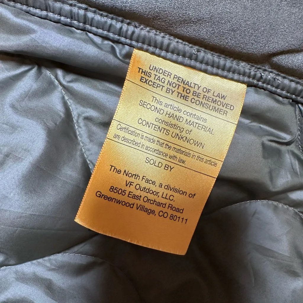 THE NORTH FACE Olive Quilted Down Jacket - Image 8