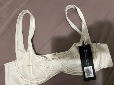 NWT White Fox True For You Crop - Image 5