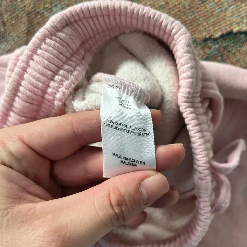 Classic Elements Pink Wide-Leg Fleece Sweatpants Women’s Medium Lounge Pants - Image 16