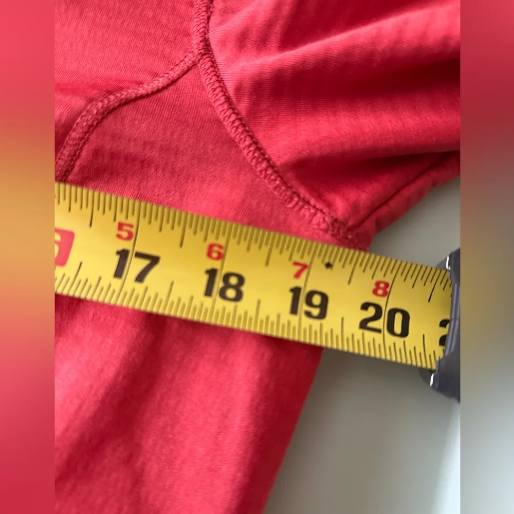 Orvis 1/4 Zip Pullover - Size Small - Red Orange - Image 6