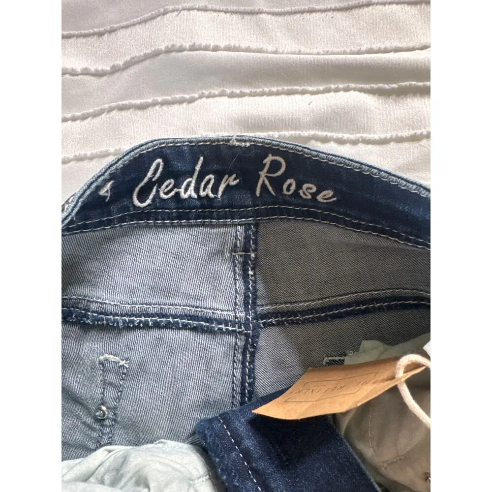 Cedar Rose Women’s Bootcut Jeans Size 27 – Dark Wash, NWT Y2K Western Style Blue - Image 8