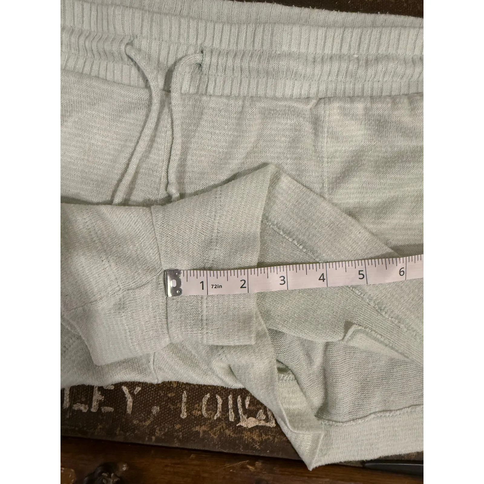 Stars Above Mint Green Waffle Knit Lounge Set Womens XL - Image 5