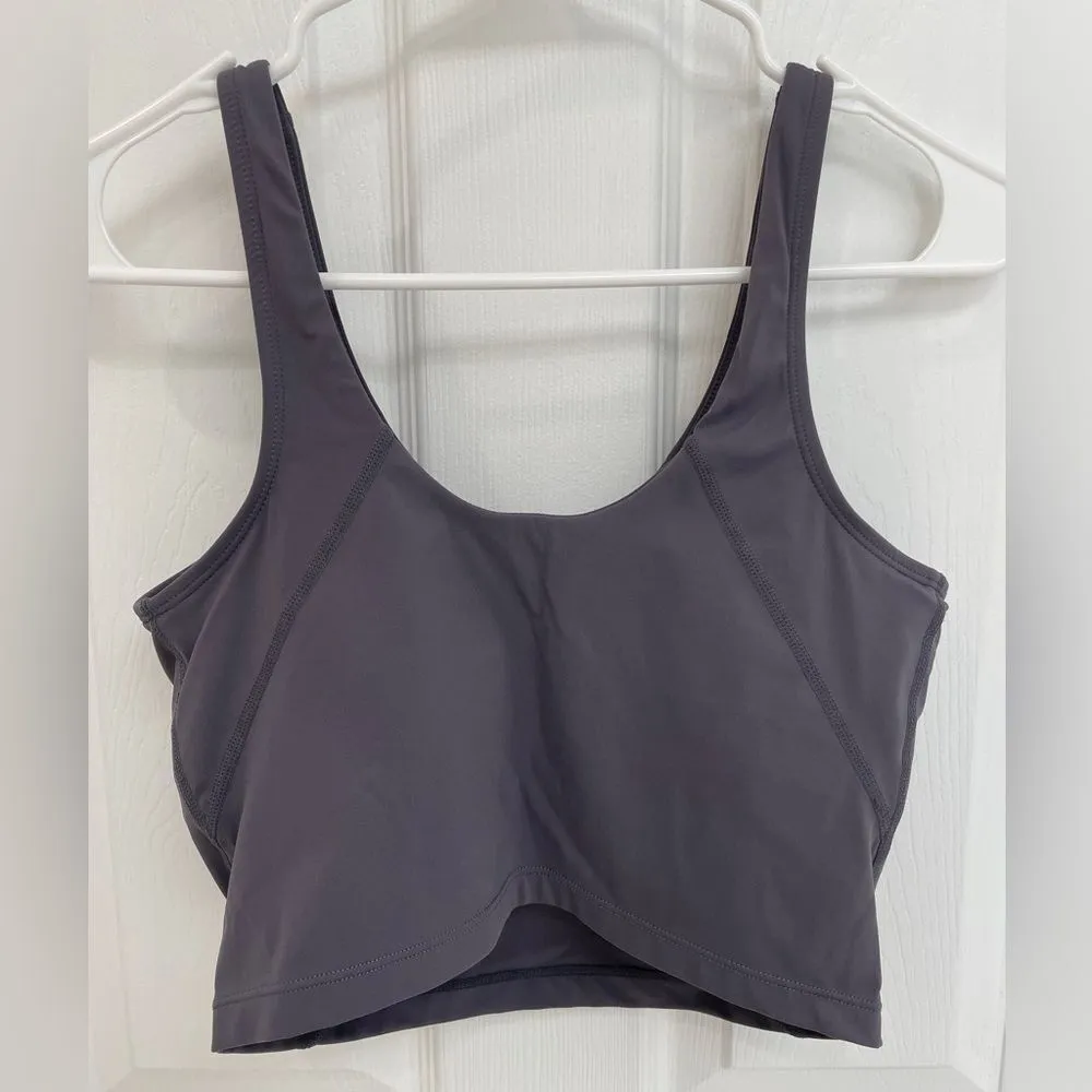 Dragon Fit Purple Padded Sports Bra Yoga Crop Top Women’s Size S - Image 3