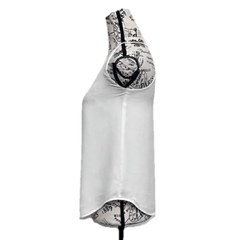 LOFT ivory Sheer Blouse Beach Coastal Preppy Cowgirl Rodeo XXSP Ethereal Angel - Image 4