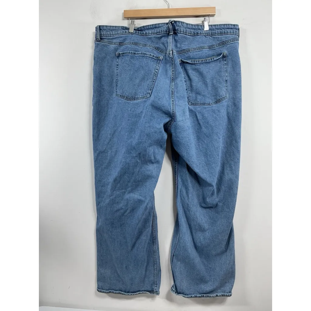 Womans Excellent Condition Old Navy Wide Leg Blue Jeans 24 0114/T-3 - Image 2