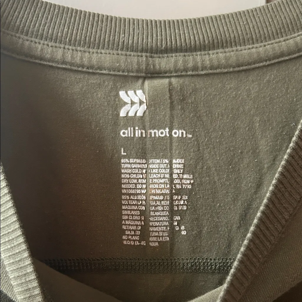 Green Boxy Cropped Tee - Image 2