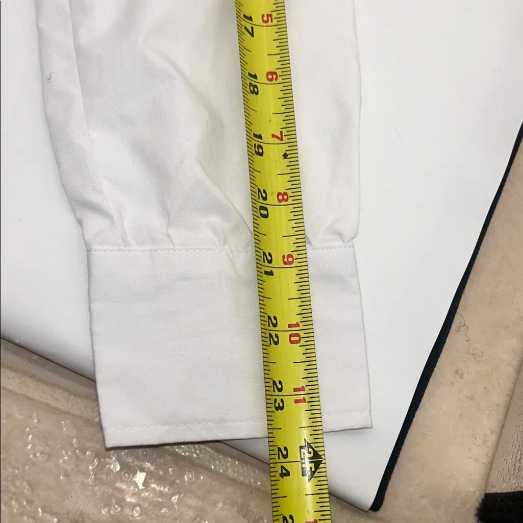 J for Justify  Crisp White Button-Down Shirt - Image 13