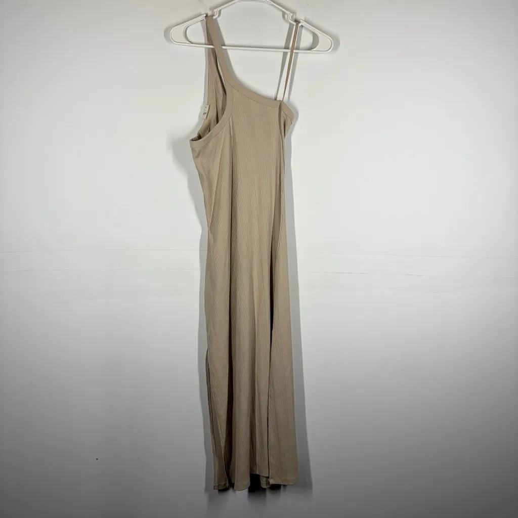 NWT Aerie One Shoulder Ribbed Midi Dress Size Medium - Image 5