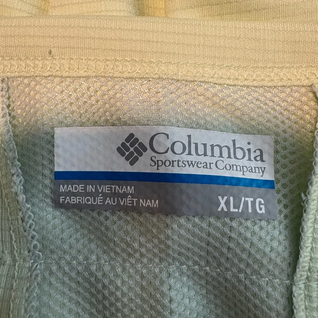 Columbia PFG Omni Shade Women’s Light Green Long Sleeve Outdoor Shirt XL - Image 8