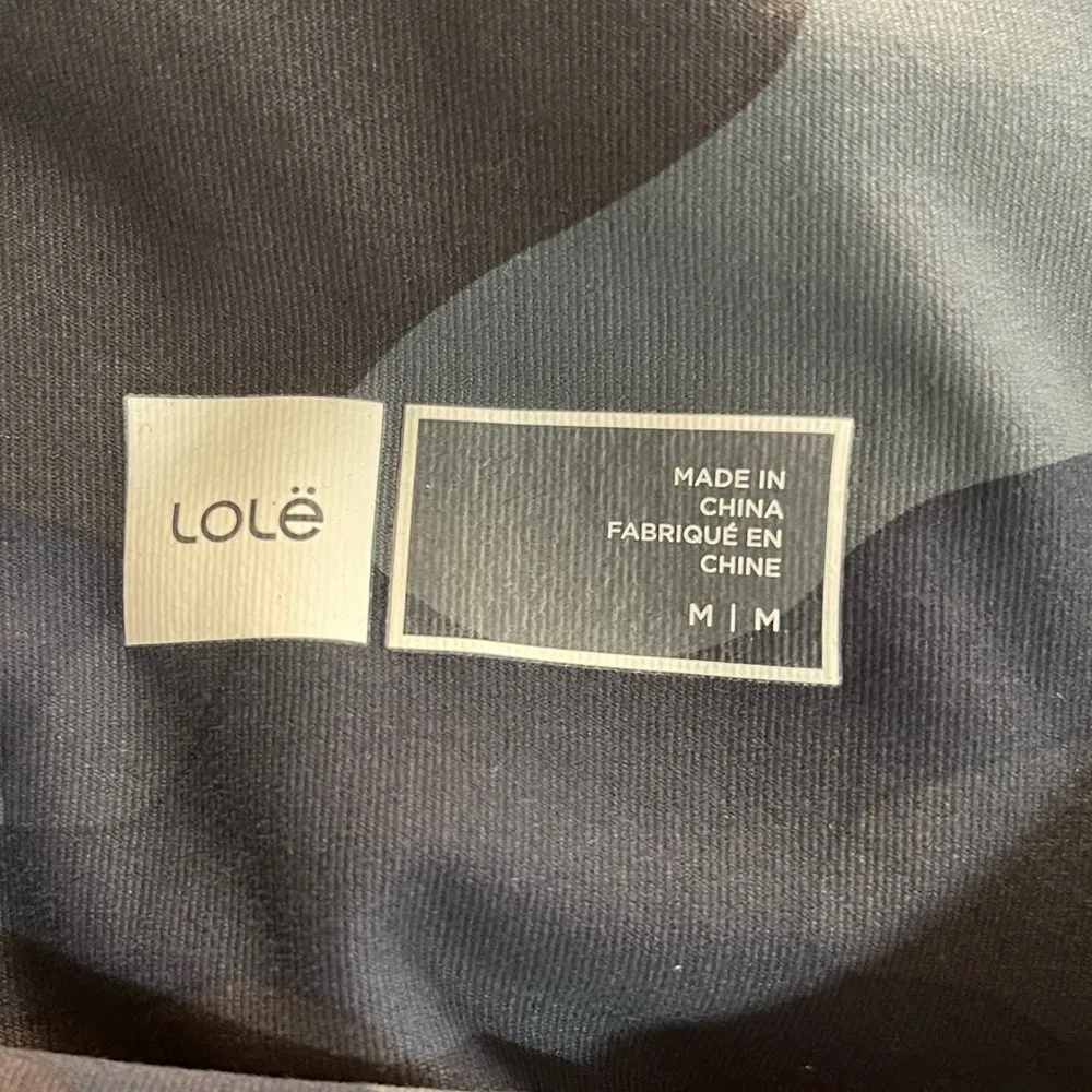 Women’s  blue camouflage high waist leggings Medium - Image 3