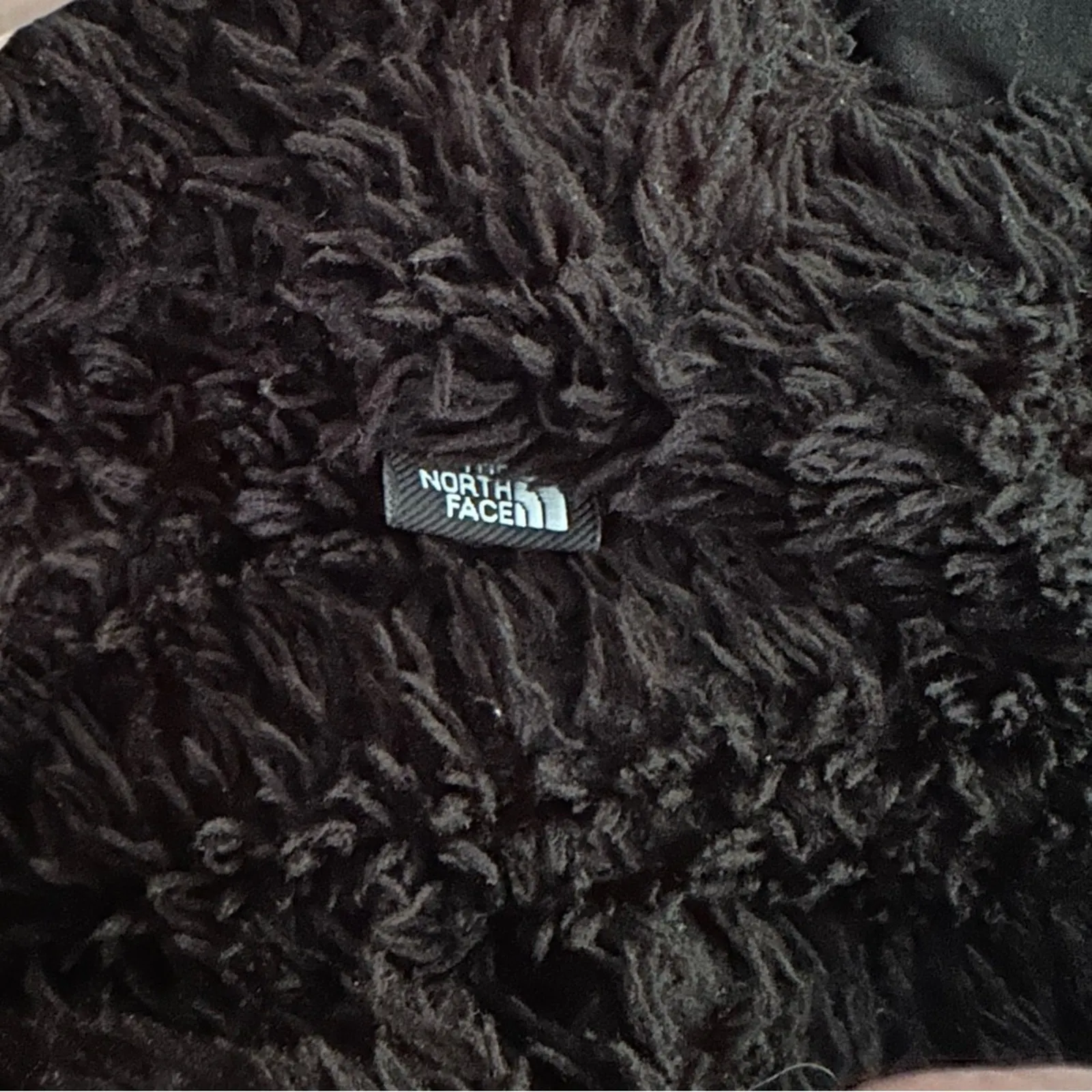 The North Face Fleece Hoodie Black Full Zip Pockets Jacket Teddy Cozy Outdoor - Image 6