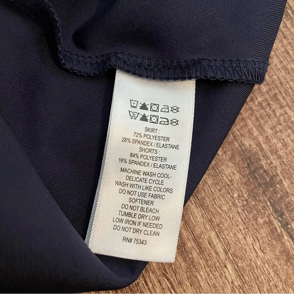 Tommy Bahama Active Navy Blue Skort Size XS - Image 4