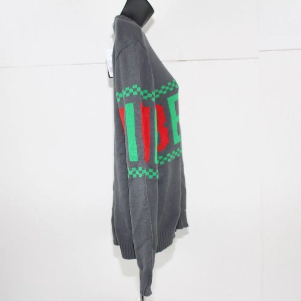 NWT IML ladies BE KIND sweater Gray - Image 3