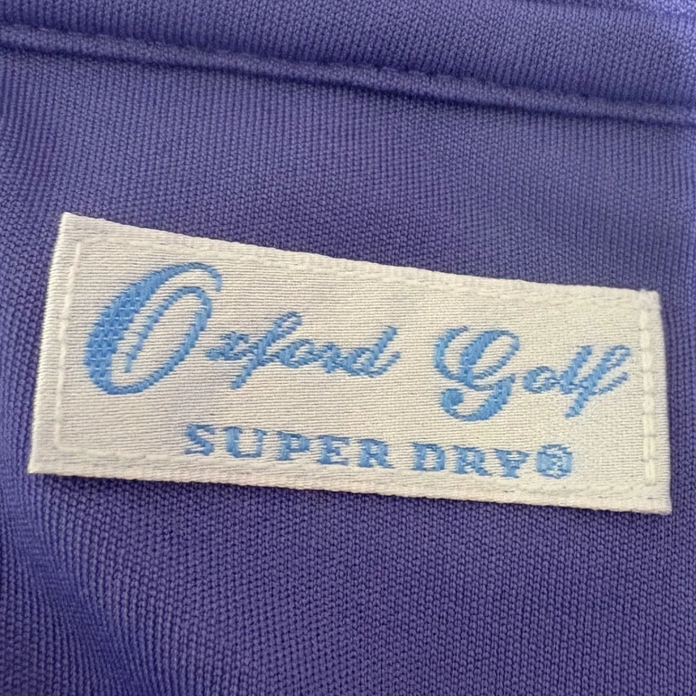Oxford Golf Women Polo XL Purple Super Dry The‎ Players Moisture Wicking Leisure - Image 4