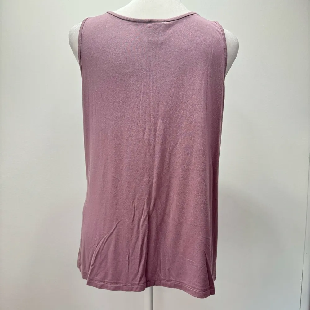 Chico’s Pale Lavender Tank Top Size 1/ Medium - Image 5
