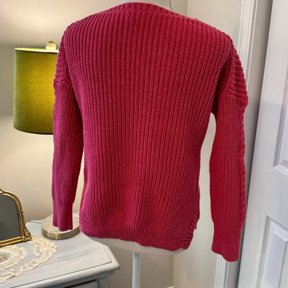Vineyard Vines knit sweater pink size small - Image 5