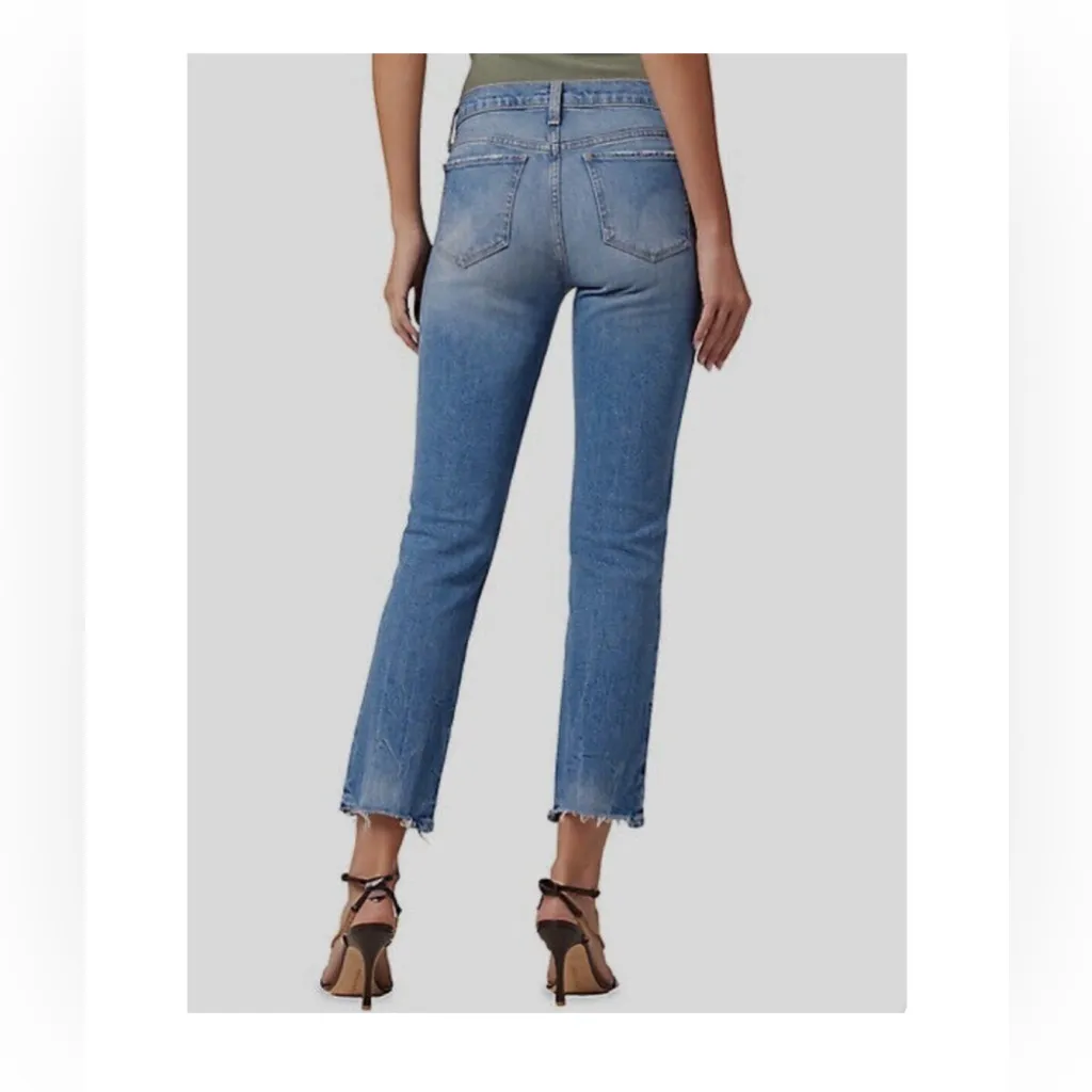 Joe's Women's Blue The Lara Ankle Cigarette Jeans - Image 2