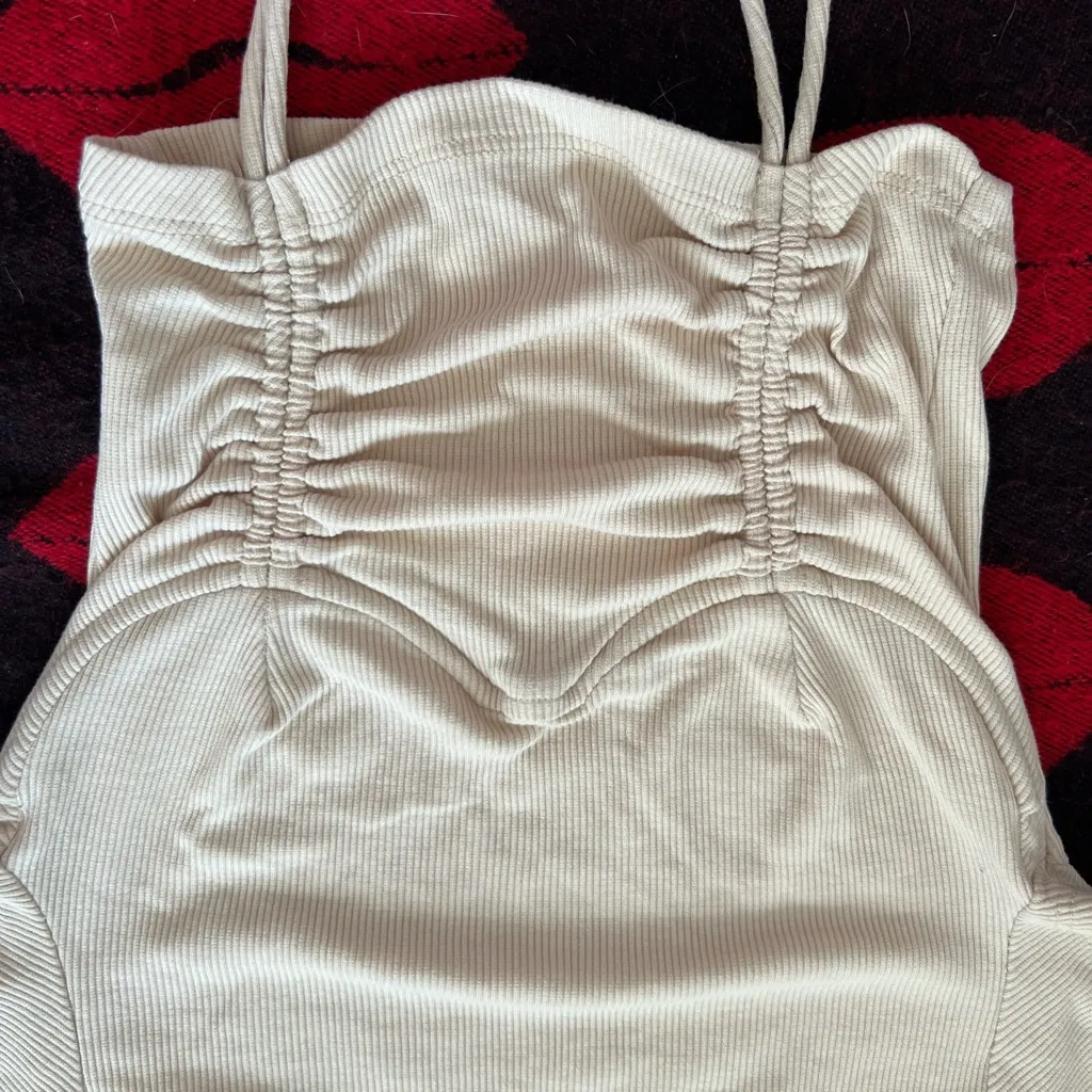 Princess Polly stormi beige corset crop top 0 - Image 3