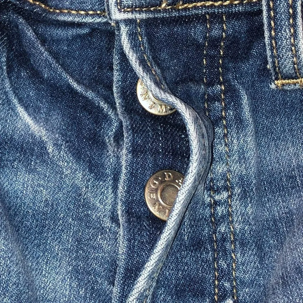 Daze Cropped Jeans Womens W26 Used Distressed Size 26 - Image 7