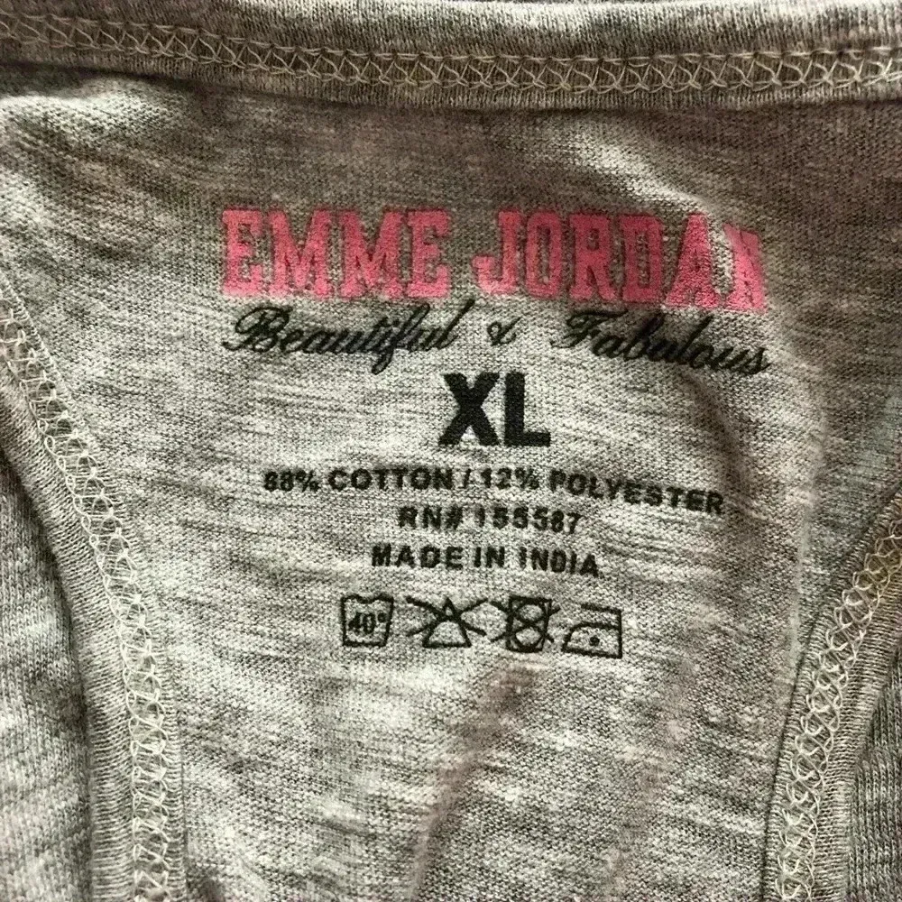 💥🆕Emme Jordan Strong Fit Vibrant TankTop XL🆕 Gray - Image 5