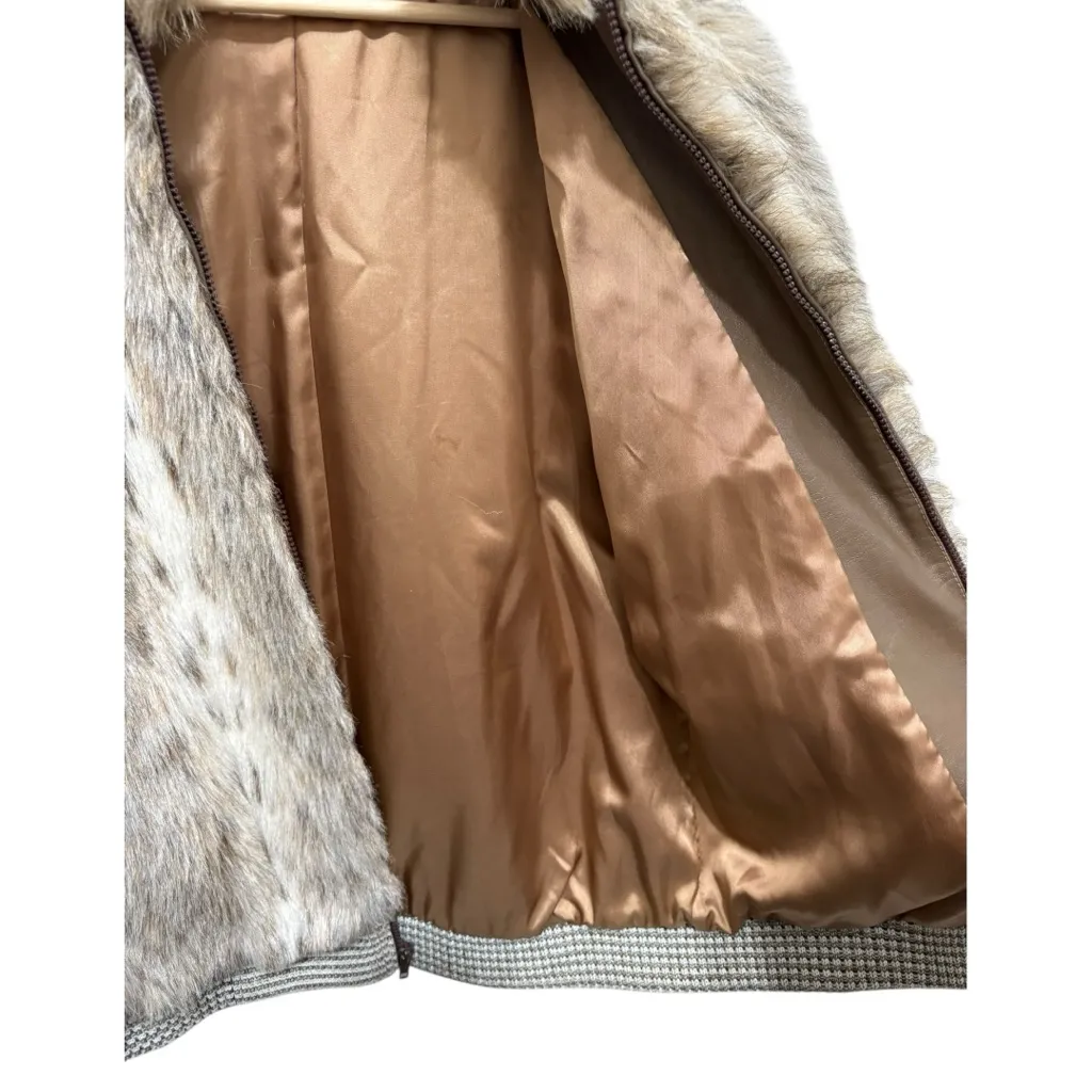 Vintage Jordache Faux Fur Jacket Size Large - Image 10