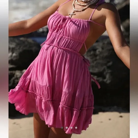 Free People x free-est Taking Sides Mini Dress in Island Flower
Free People - Image 3