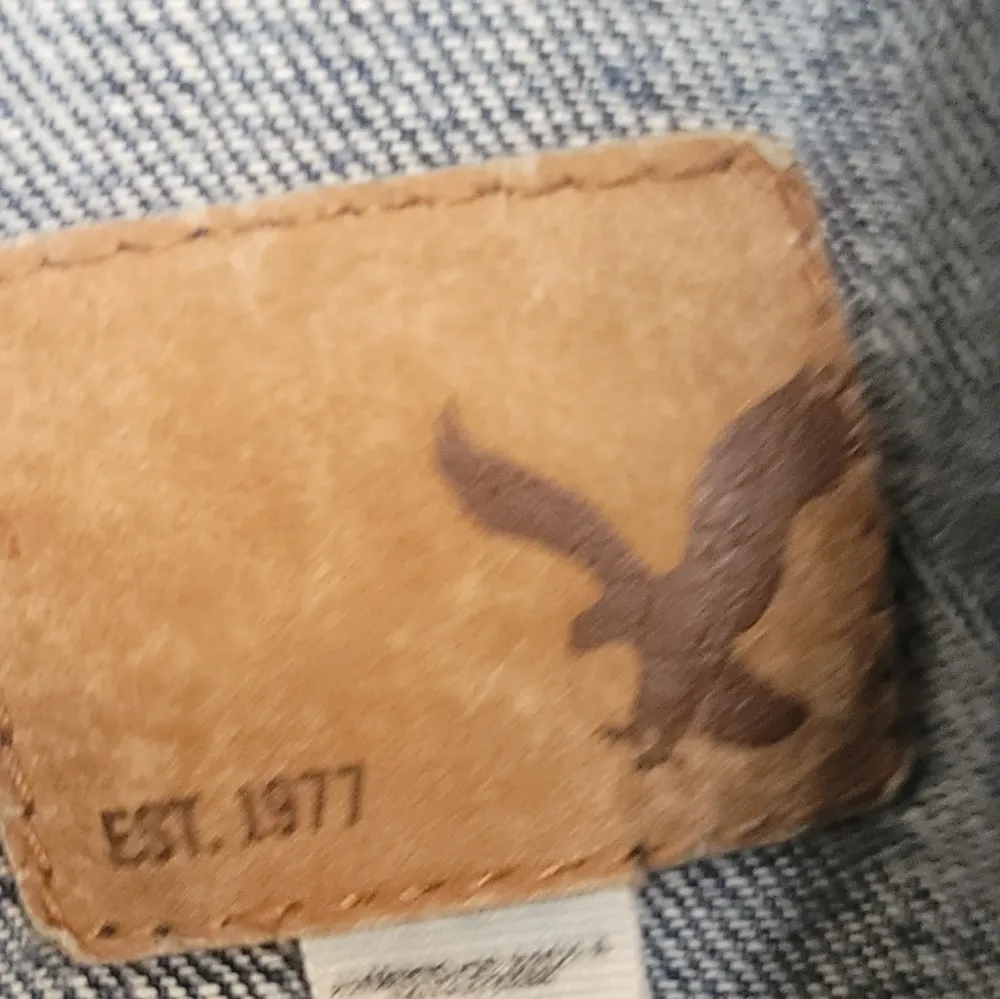 🔥SALE🔥American Eagle AEO Denim Button Front Jacket XS - Image 2