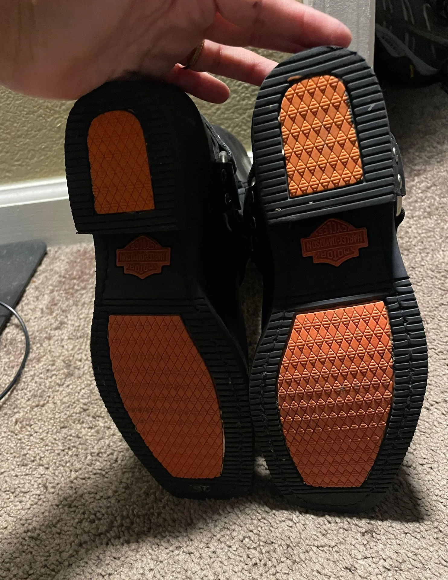 Harley Davidson Pull On Riding Boots - Image 5