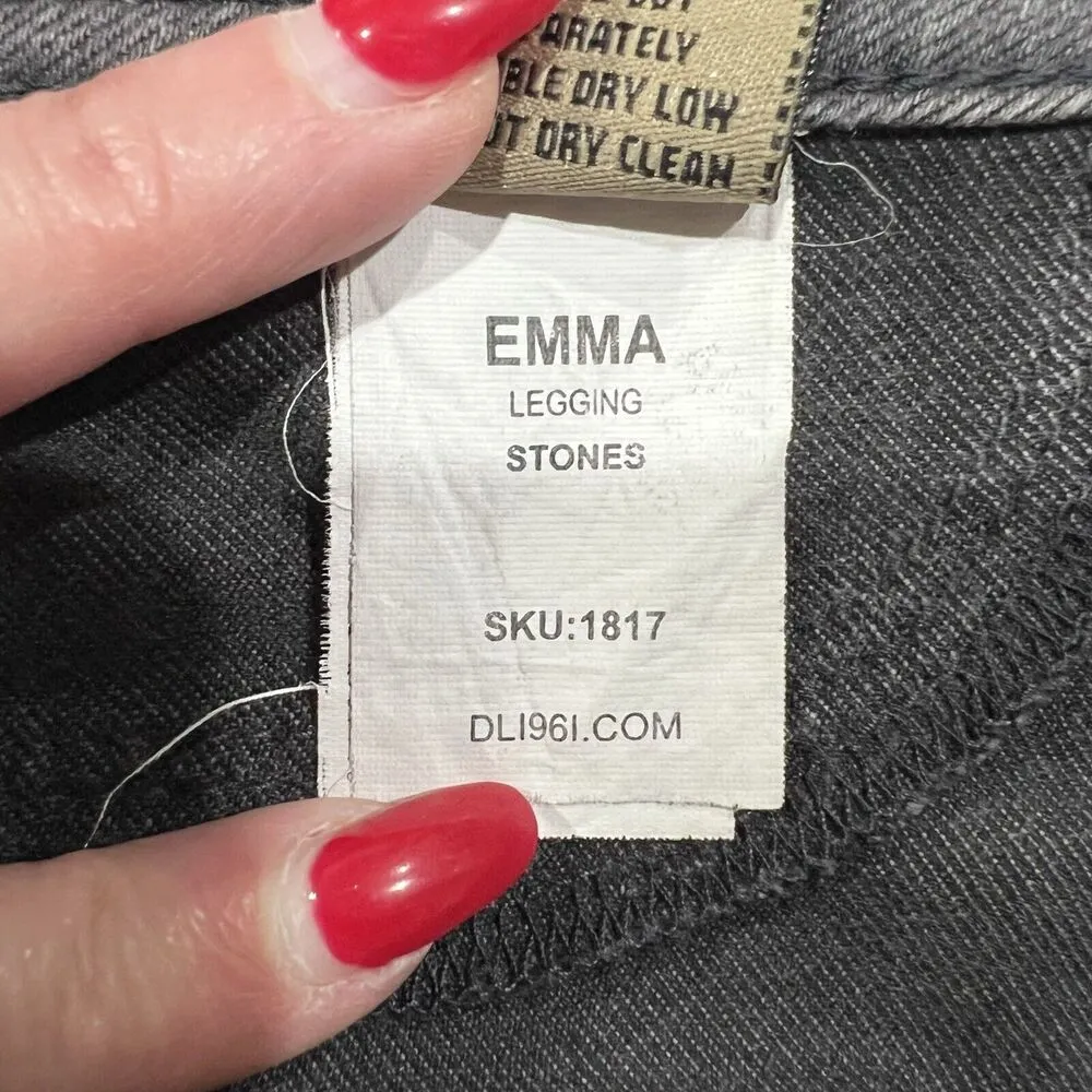 DL1961 Size 27 Jeans Emma Jegging Stone Gray 4way Stretch 360 Comfort Women's - Image 12