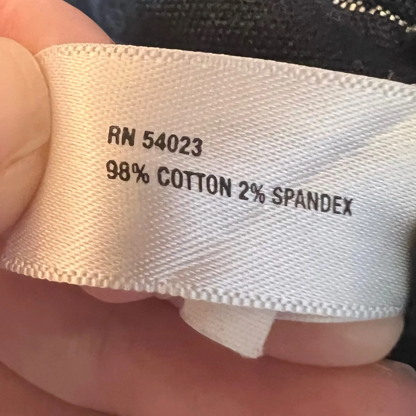 Gap Slim Cropped Striped Pants Womens 8 Black Grey Stretch Office Casual Party - Image 6