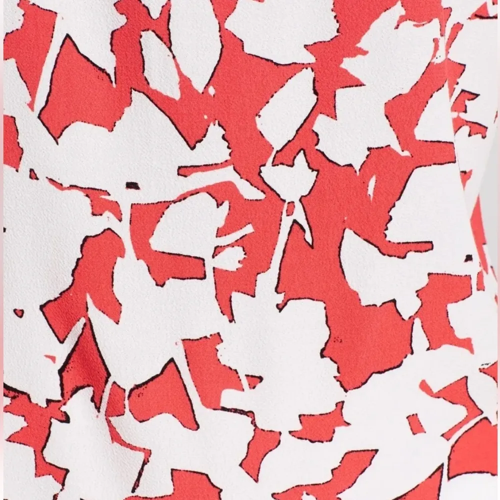 Kate Spade Cap Sleeve Print Top - Image 8