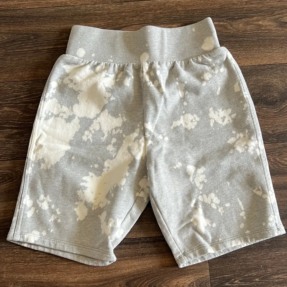 Frame Gray Tie Dye Shorts - Image 3