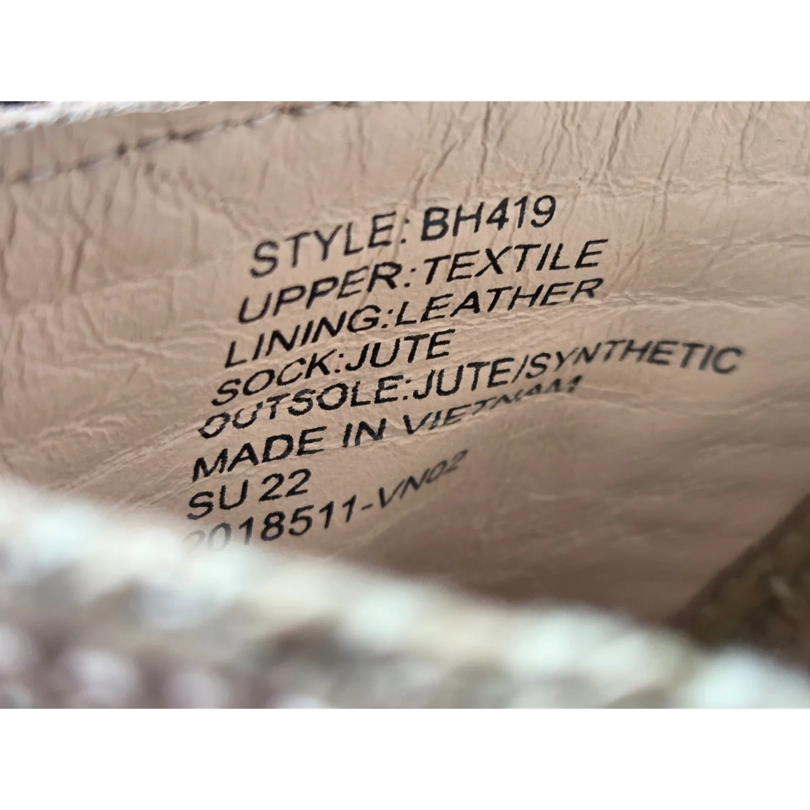 J. Crew Raffia Woven Slip On Sandals Size 9 Roped Nautical Summer Beach Shoes - Image 6