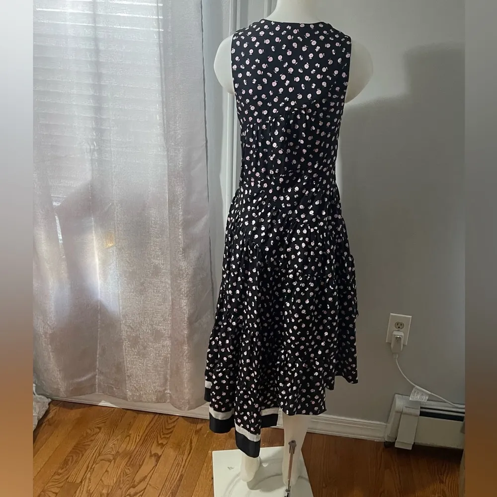 3.1 Phillip Lim Silk Asymmetrical Floral Dress sz2 - Image 5