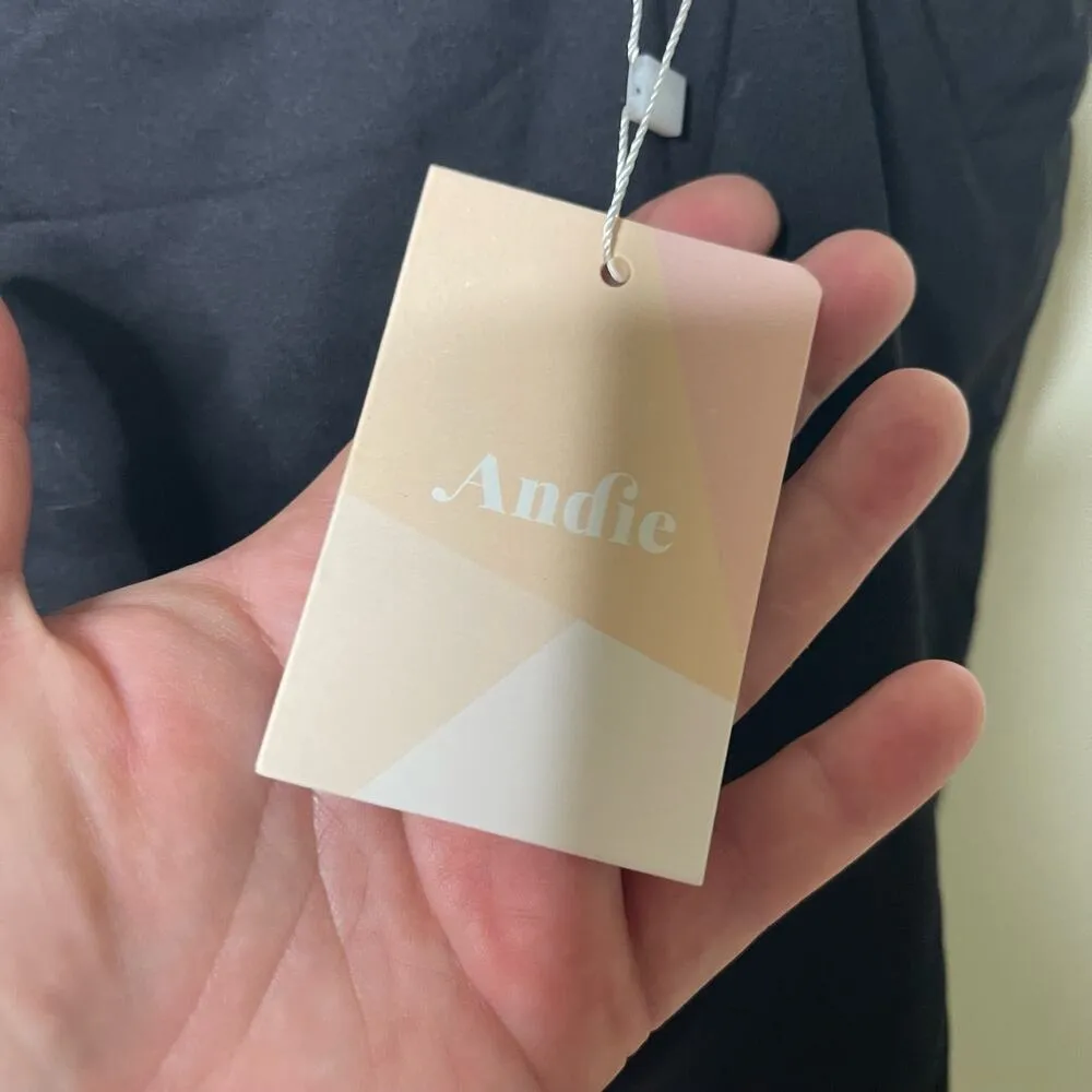 Andie The Amalfi One Piece Pullover Swimwear Black Womens 3XL NEW - Image 9