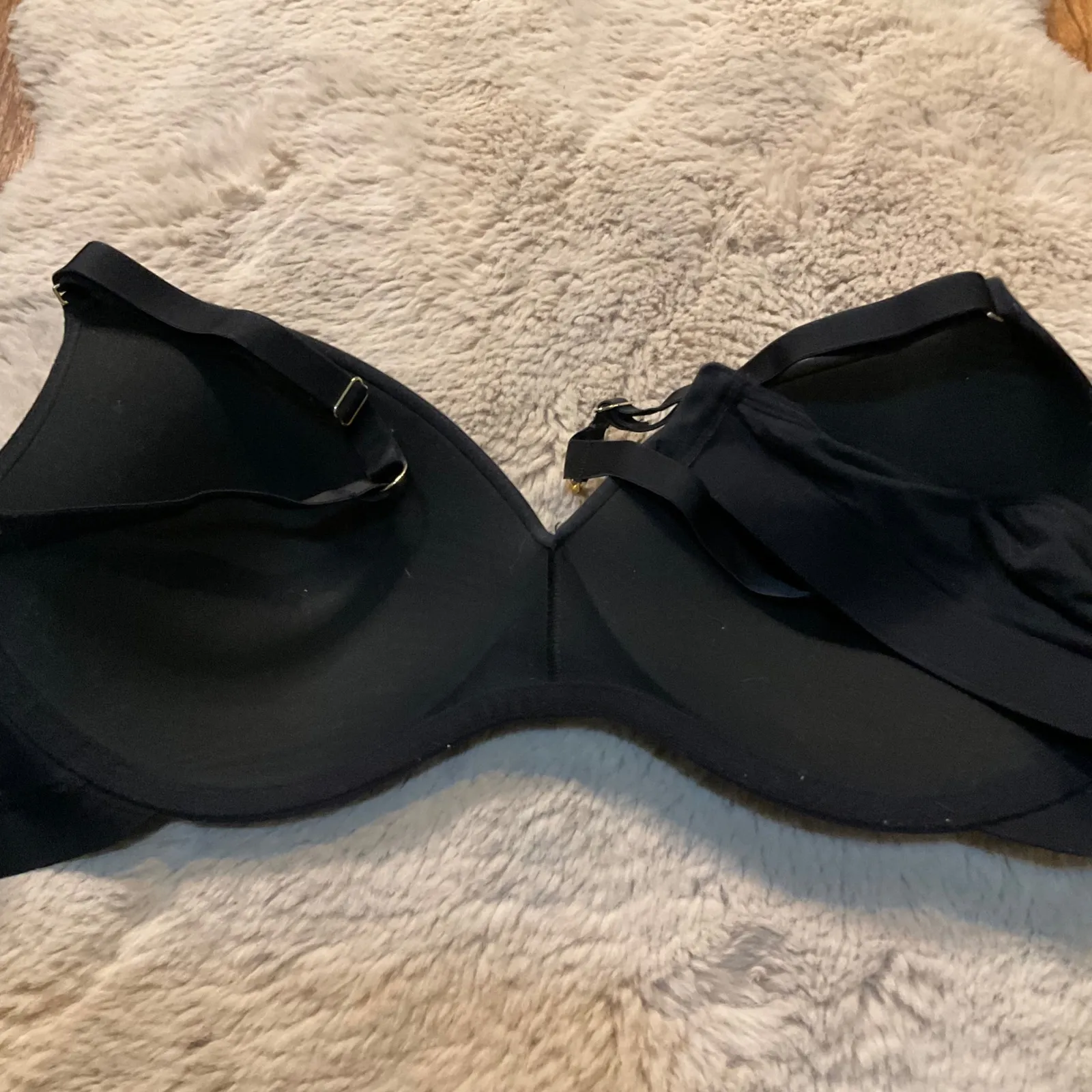 Lively Bra Size 38C‎ Convertible J Hook Back Balck Womens Black - Image 7