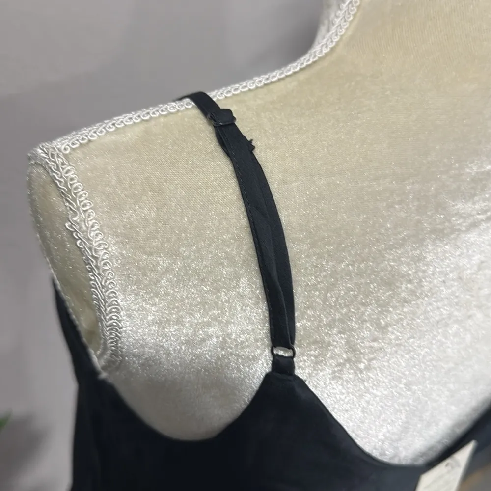 nwt // a new day satin vneck spaghetti strap maxi dress with side slit - Image 6