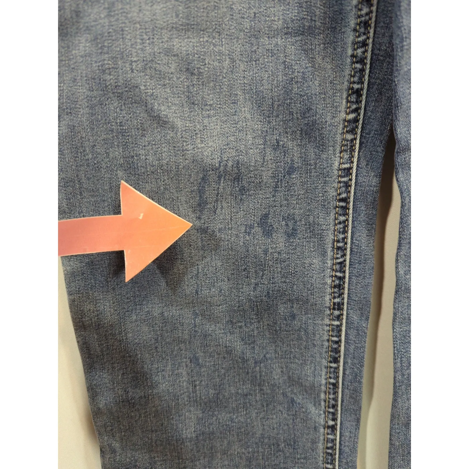 Chico's Perfect Stretch Capri Wash Blue Capri Denim Womens Small Casual Outdoor - Image 12