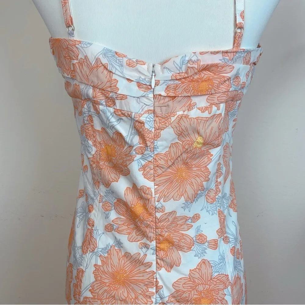 Lusana Alita Dress in Lotus Floral White - Image 6