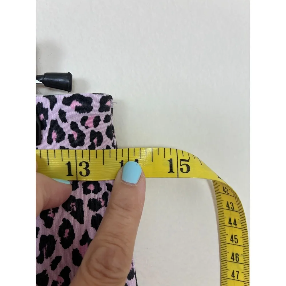 TOPSHOP Skirt Size 6 Pink Leopard Print Mini Stretch Barbiecore Casual  NWT (H2) - Image 5