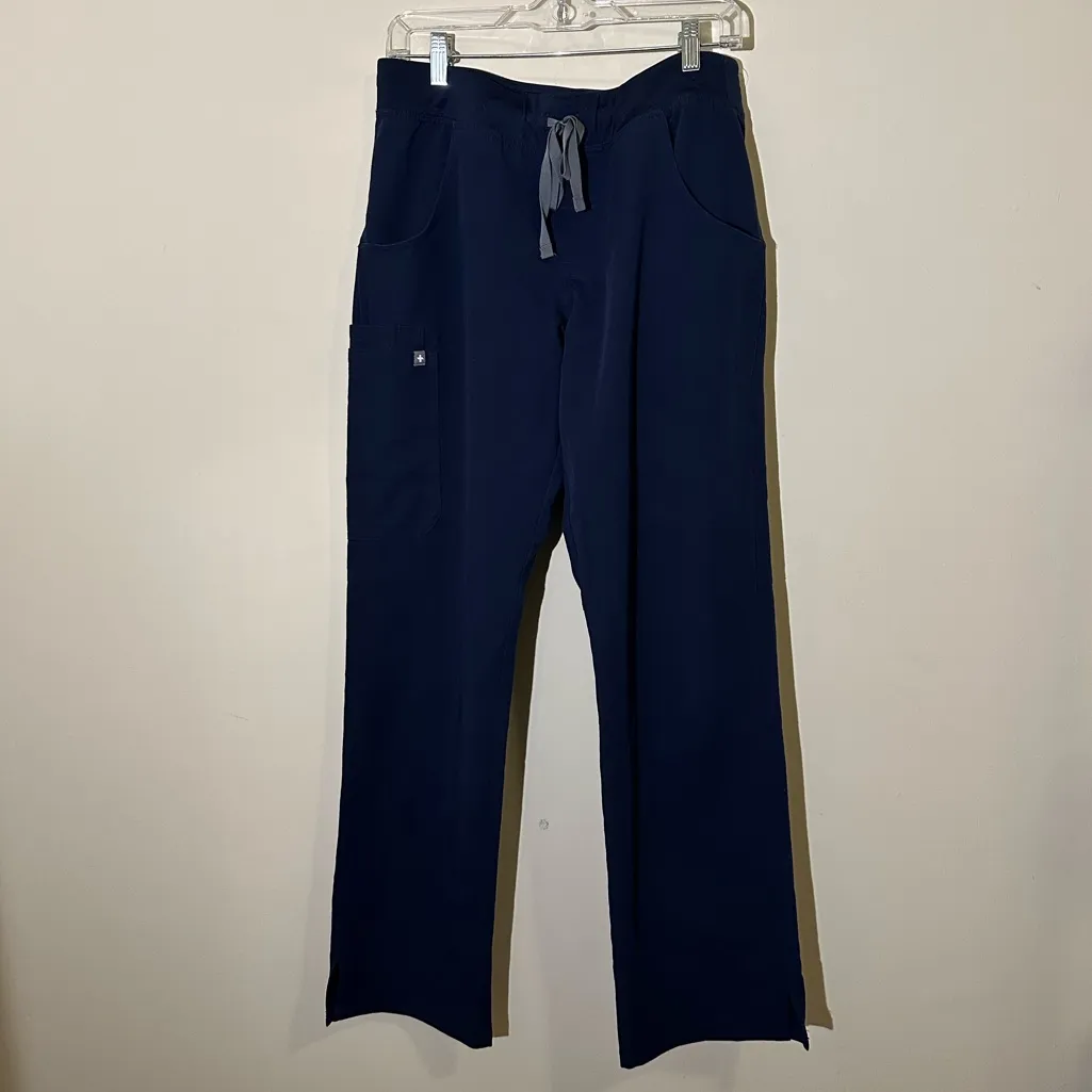 FIGS Technical Collection Navy Blue Scrub Pants - Image 3