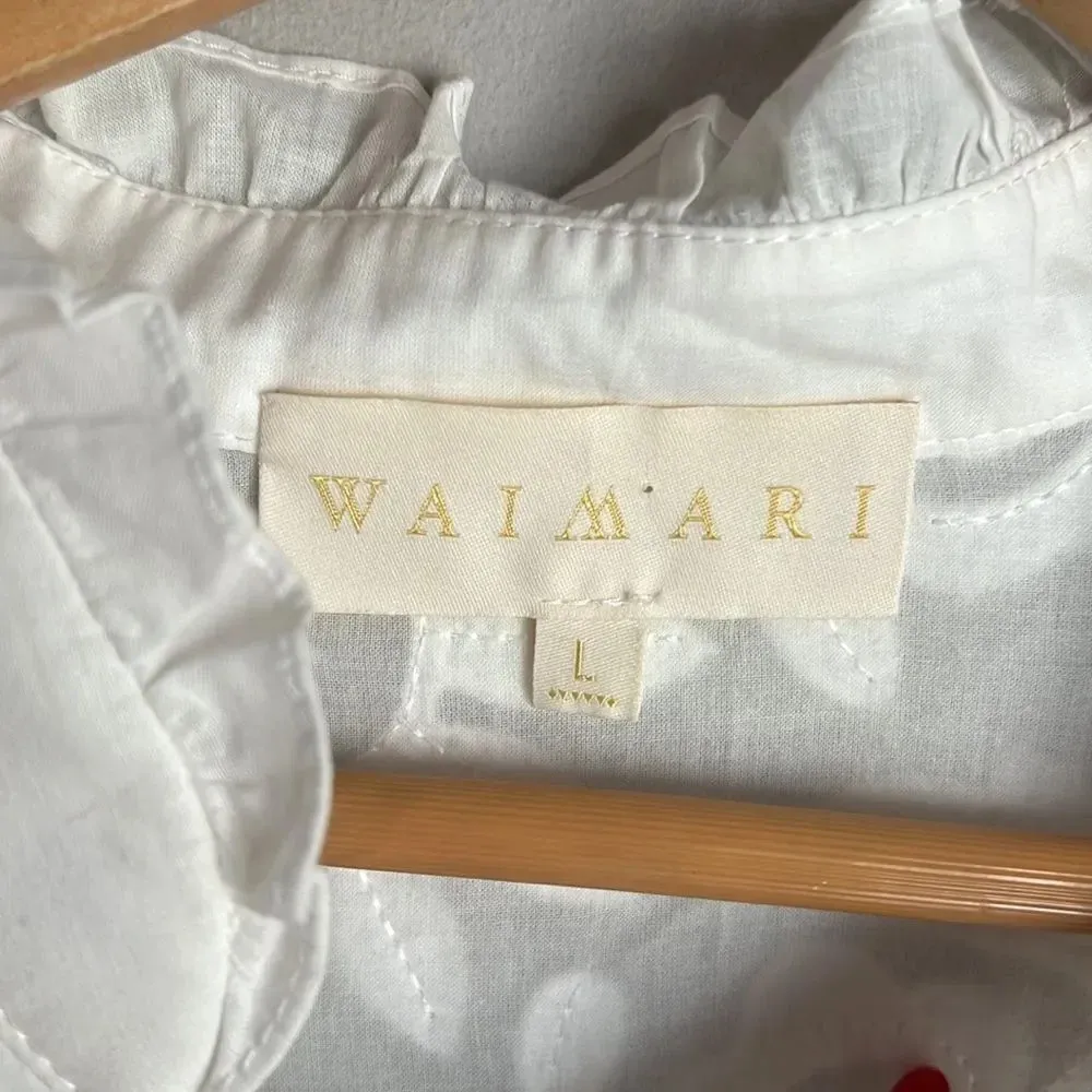 Waimari Magnolia Floral Button - Image 9