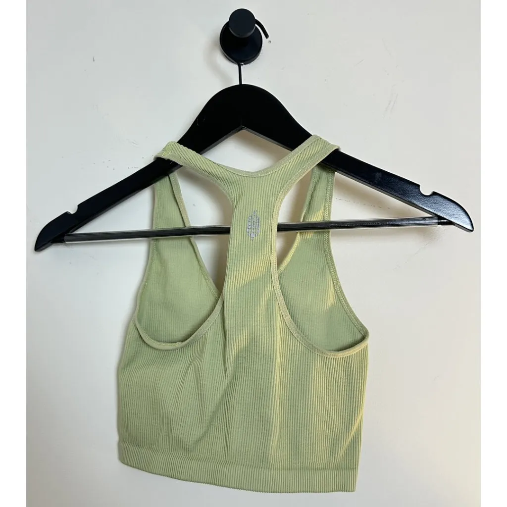 FREE PEOPLE Movement Free Throw Crop Top in Mint Size Small - Image 5