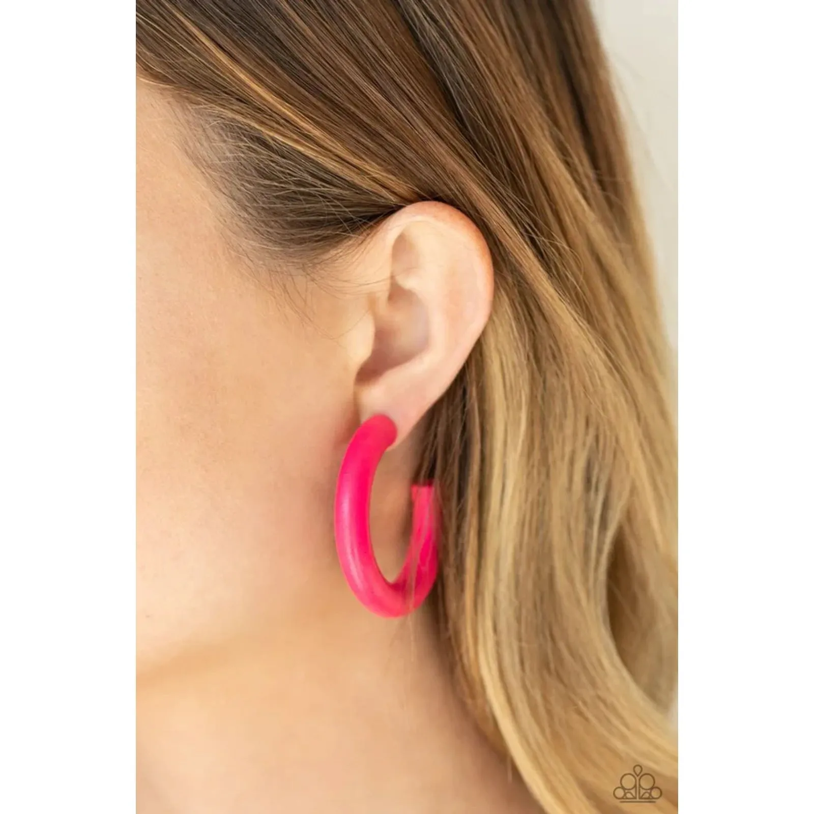 Woodsy Wonder Pink Earrings (250) - Image 2