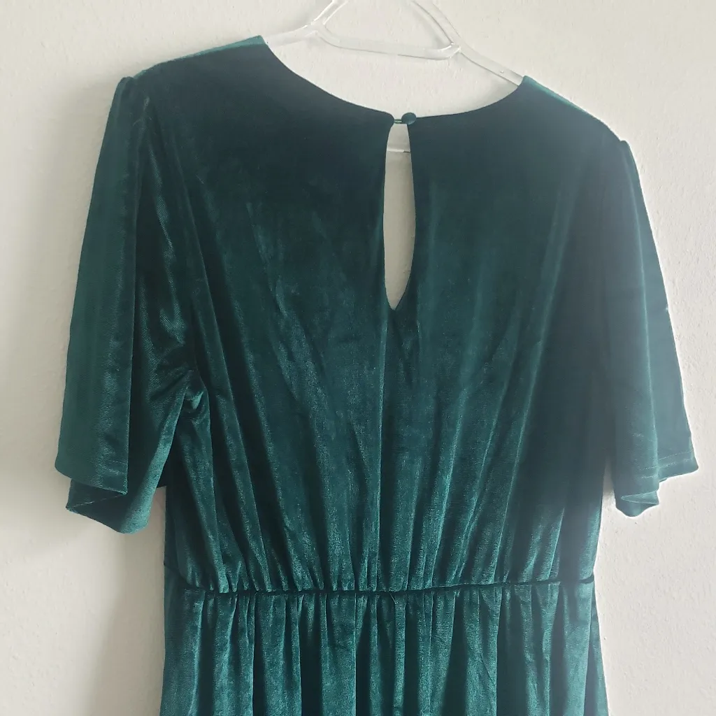 Baltic Born Vivian Velvet Maxi Dress Short Sleeve New Without Tags - Image 8